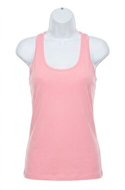 NEW ANGEL bra-friendly tank top in pink